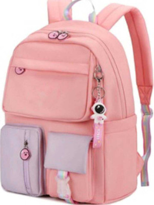 WALSON Trendy Kawaii Backpack For College or School Backpack | Standard Backpack 30 L Backpack(Pink)