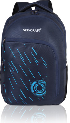 SEE-CRAFT 30L Backpack Navy Blue 30 L Laptop Backpack(Blue)