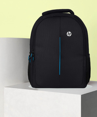 HP Casual Backpack for Students | School, College & Picnic Use_Ent Elite 22 L Laptop Backpack(Black, Blue)