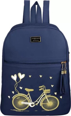 EVOLIC Trendy fashionable ladies&women backpack Backpack 15 L Backpack 15 L Backpack(Blue)