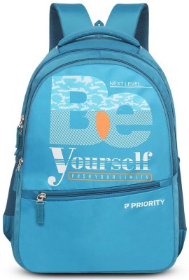 Priority Polyester Magnet 008 Printed College 30 L Backpack(Blue)