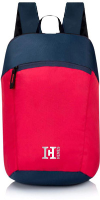 HMFURRYS FINEST H-Logo-PZB-Front-Red+Navy_14 16 L Backpack(Red)