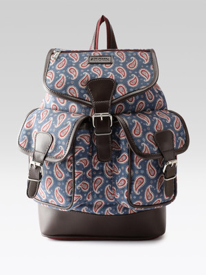 ANOUK Poly Canvas Satchel Trendy Stylish 10 L Backpack(Grey)