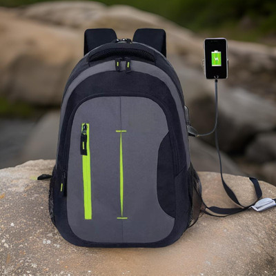 HouseOfCommon backpack bag laptop bag school backpag(18*14) 37 L Laptop Backpack(Black)