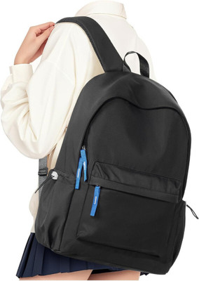 its me Medium 16 L Laptop Backpack School bag girls|School bag kids|Backpack for girls 15 L Laptop Backpack(Black)