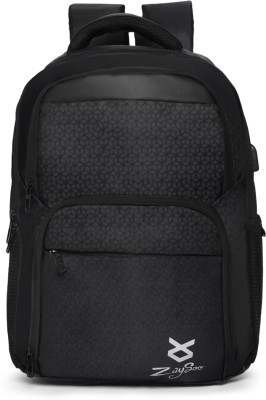 zaysoo Travel Laptop Backpack Water Resistant Spacious Bag for Schooling 40 L Laptop Backpack(Black)