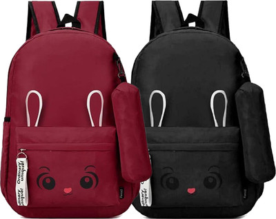 Zenvault Trendy Casual College Backpacks, Designer School/College/Picnic Bag 12 L Backpack(Black)