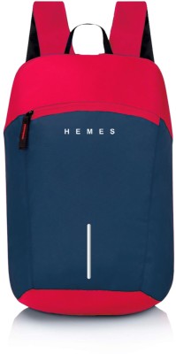 H-Hemes 1-Bar-Hemes-PZB-Front-Navy+Red_15 12 L Backpack(Blue)