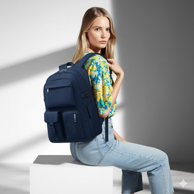 Coplis ABULOUS AND TRENDY BACKPACK 20 L Backpack(Blue)