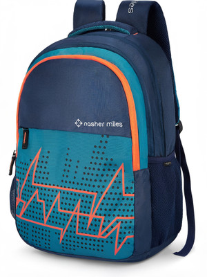 NASHER MILES Pulse for Men & Women|3 compartment/Casual|Rain Cover 45 L Backpack(Green)