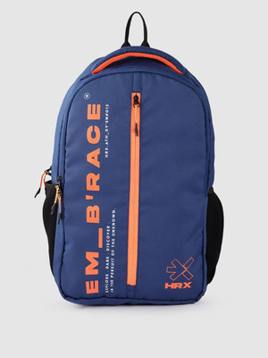 HRX by Hrithik Roshan Unisex Printed Backpack 19 L 19 L Backpack(Blue)