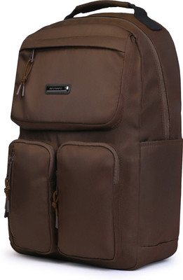 RED TAPE Brown Boys & Unisex Polyester Backpack | School, College & Office Bag 19.5 L Laptop Backpack(Brown)