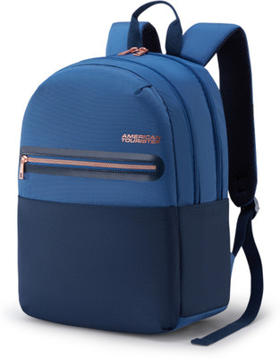AMERICAN TOURISTER Bella 3.0 Style 01, 20 Lts Women College/Office Backpack with Front Organizer 20 L Backpack(Blue)