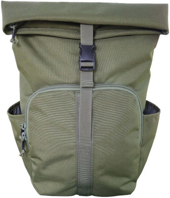 oliveplanet tactical roll top backpack 20 L Backpack(Green)
