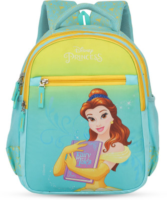 Priority 16 inch Snickers 001 Princess Belle Printed Arctic Blue 27 L Backpack(Blue)