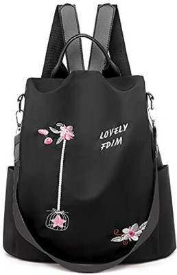 Cleto 130_BLK_EMB_18 12 L Backpack(Black)
