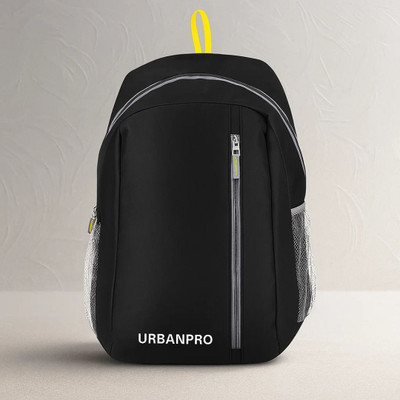 urban pro Motion 25L Daily Daypack for School College Office Backpack Men Women Black 25 L Laptop Backpack(Black)