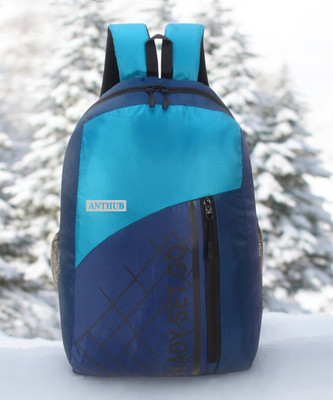 ANTHUB For Office/Business/Travel/College,For Men&Women LightWeight(1029) 16 L Laptop Backpack(Blue, Blue)