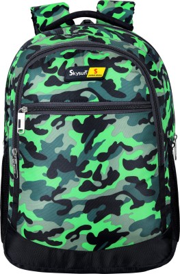 Skysun 26 Ltrs Laptop Casual Waterproof Backpack Fits Up to 15 Inch Laptops (Green) 30 L Laptop Backpack(Green, Black, Grey)