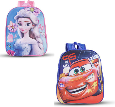 Sageware Lightweight School Bag for 3–7 Year Kids | Spacious Backpack Pack of 2 5 L Backpack(Multicolor)