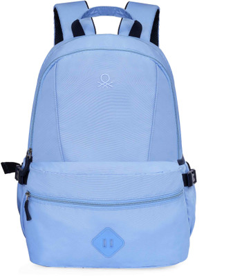 United Colors of Benetton MONO 21 L Laptop Backpack(Blue)