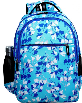Luckey GIRLS DIGITAL PRINTED BAG 30 L Laptop Backpack(Blue)