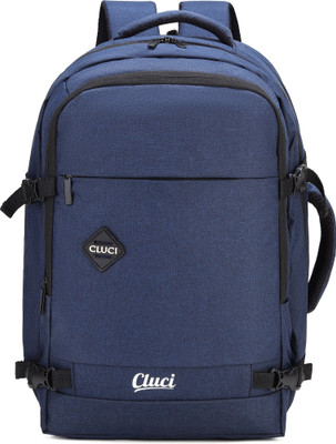 Cluci Large 45 L Laptop Backpack Large Historage Travel / Office / school 45 L Backpack(Blue)