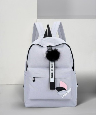 TEZONE FASHION GREY_18 20 L Backpack(Grey)