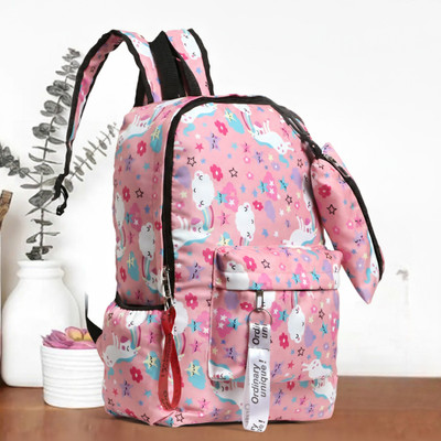 Nariox Laptop backpack for Men & Women | Unisex Backpack|College 15 L Laptop Backpack(Pink)