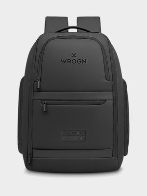 WROGN for Men & Women, Waterproof 39 L Laptop Backpack(Black)
