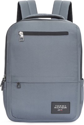 TOMMY HILFIGER Lawrence 19 L Laptop Backpack(Grey)