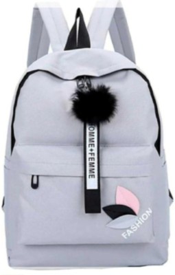 Flamebird GREY FASHION7U_10 15 L Backpack(Grey)