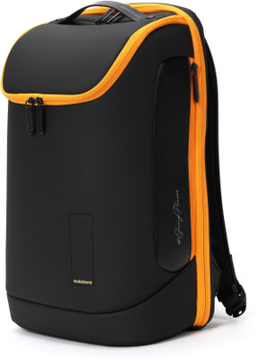 Mokobara The Transit Backpack 20L 20 L Laptop Backpack(Black, Yellow)