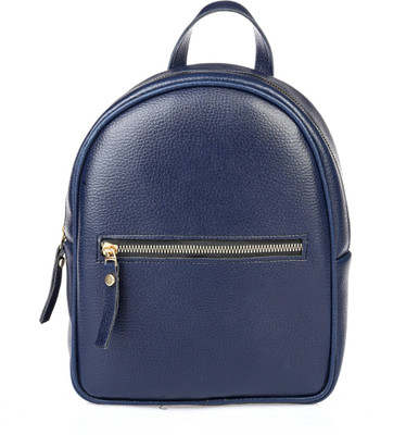 TEZONE leather look blue backpack_8 5 L Backpack(Black)