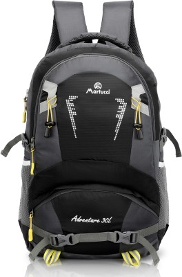 Martucci School Bags for Boys and Girls II Genuine Backpack II Coaching Bag II Multiuse Bag II School Backpack II Smart Tuition Bag (Secondary 4th Std Plus) Waterproof Backpack(Black, 25 L)