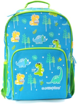 Scoobies Dino Glow in the dark bag 16” 22 L Backpack(Green)