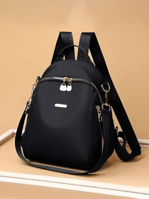 JAISOM Small 15 L Classic 15 L Backpack(Black)