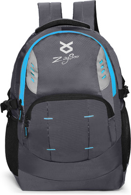 zaysoo Laptop Backpack Multiple Compartments Padded Shoulder Straps Or Durable Fabric 40 L Laptop Backpack(Grey)