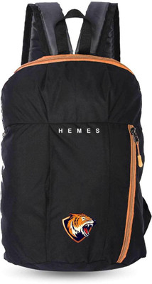 HMFURRYS FINEST Small Backpack Small Size Bag for Daily use Trendy Backpack_20 12 L Backpack(Orange, Black)