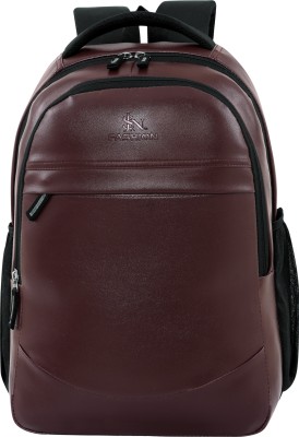 SJN FASHION BACKPACK FOR SCHOOL&COLLEGE 31 L Laptop Backpack(Brown)