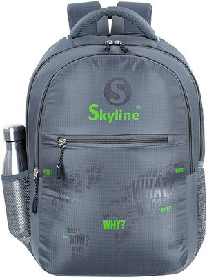 SKYLINE Versatile For Work,College and Travel 35 L Laptop Backpack(Grey)