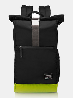 Uppercase 14L Roll Top 14.6'' Sturdy 14 L Laptop Backpack(Black)