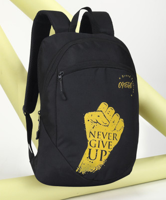 ONEGO H-80-BK-YL-Hand_17 22 L Backpack(Black)