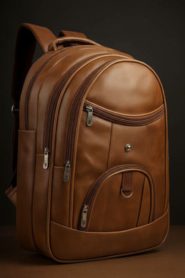worng Vegan Casual Backpack for Men 40 L Backpack(Tan)