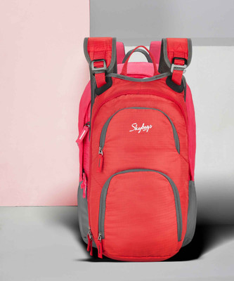 SKYBAGS Polyester 10L Offroader 02 Biking Daypack Red 10 L Backpack(Red)