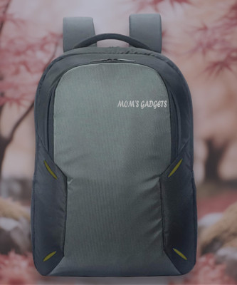 MOM'S GADGETS Backpack Light weight Upto 15.6 Inch Laptop Backpack 30 L Laptop Backpack(Grey, Green)