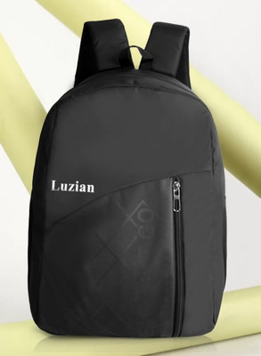 Luzian Casual School Design Tuition College Office Shoulder For Unisex 22 L Backpack(Black)