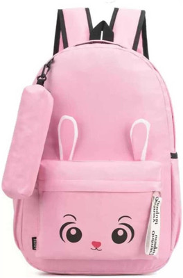 HouseOfCommon Women and Men Backpack 15 L Backpack(Pink)