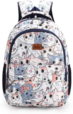 khatushyam collection stylish printed backpack for girls 20 L Backpack(Multicolor)