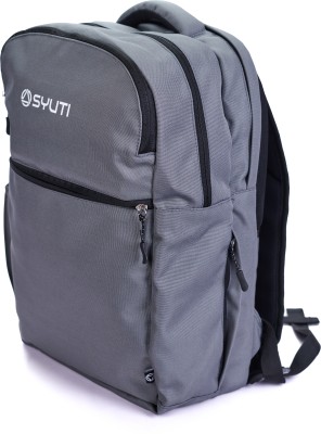 syuti Chic Laptop & Travel Backpack | Water Resistant Bag for School College & Office 23 L Laptop Backpack(Grey)